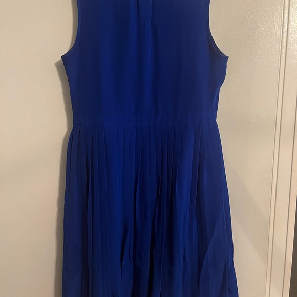 Madewell blue silk dress - Picture 4 of 7